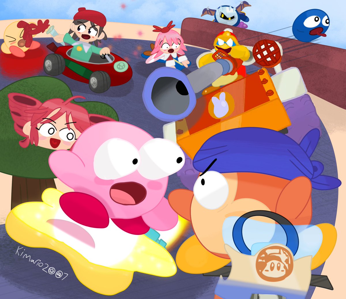 Kimario2007's tweet image. Repost if your a true Kirby fan 🩷