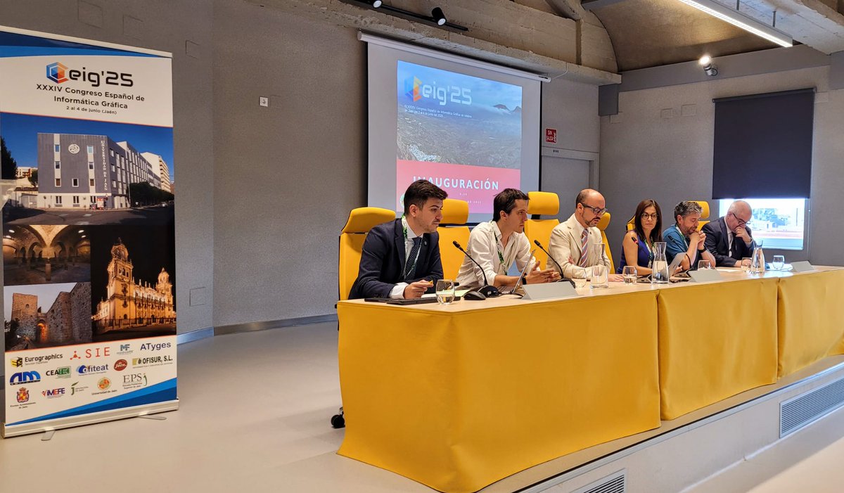 EPSJ (@epsjaen) on Twitter photo Celebrado el XXXIV Congreso Español de Informática Gráfica (CEIG) en la <a href="/ujaen/">Universidad de Jaén</a> , con la participación de más de 100 profesionales e investigadores de ámbito nacional e internacional
eps.ujaen.es/noticias/celeb…
#CEIG2024 #UJA #EPSJ #Tecnología #Investigación #TIC #InformáticaGráfica Celebrado el XXXIV Congreso Español de Informática Gráfica (CEIG) en la <a href="/ujaen/">Universidad de Jaén</a> , con la participación de más de 100 profesionales e investigadores de ámbito nacional e internacional
eps.ujaen.es/noticias/celeb…
#CEIG2024 #UJA #EPSJ #Tecnología #Investigación #TIC #InformáticaGráfica
