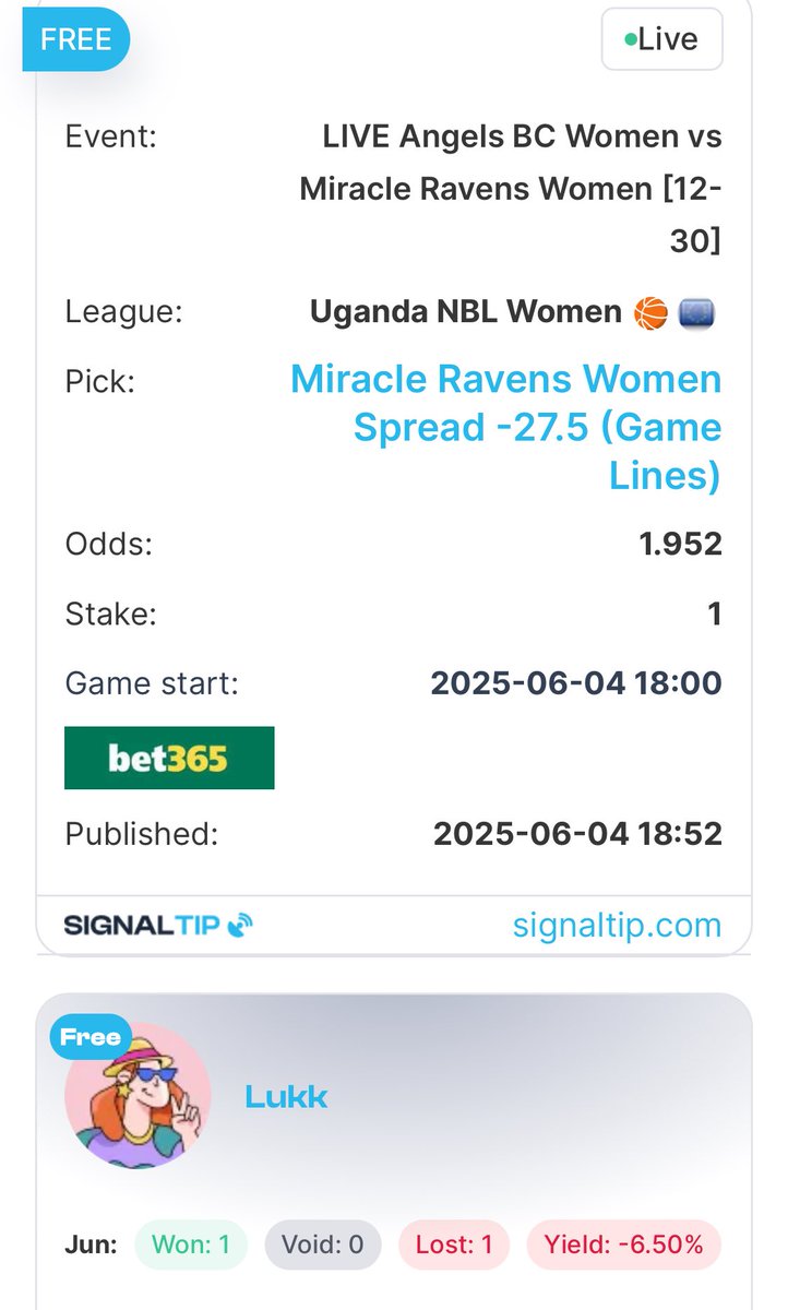 SignalTip's tweet image. Live