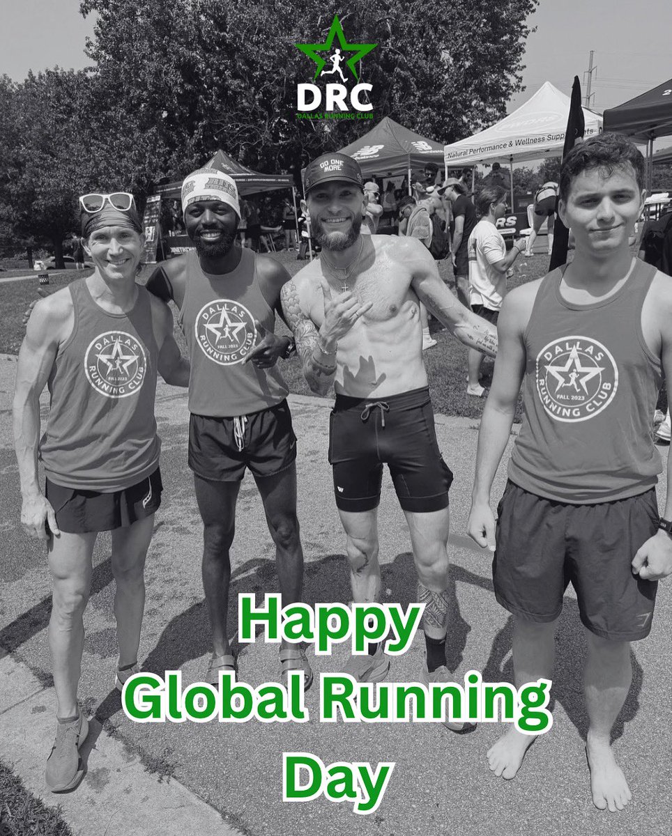 Happy Global Running Day! 🌎

DRC showed up strong with two teams in the first-ever (&amp; unofficial!) White Rock Texas Ultra Relay this last weekend! Our runners placed 5th overall and 4th men’s team to finish with a time of 3:53!

How are you celebrating #GlobalRunningDay?