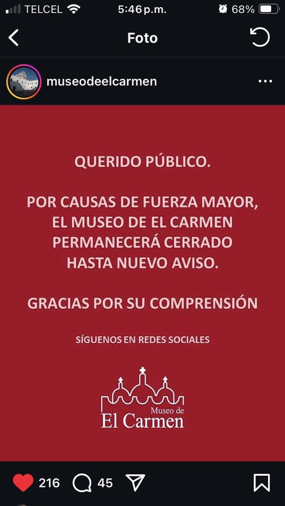 LunaDeCafe's tweet photo. Otro logro de @ClaraBrugadaM iztapalizando la CDMX, no les gusta la cultura y cierran museos tan importantes como el de Antropología que por cierto irónicamente le acaban de dar el premio de Asturias. https://t.co/U4vBVSkrMf