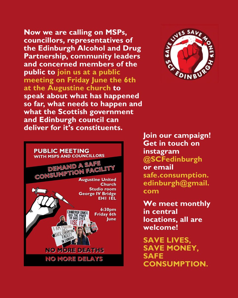 Safe Consumption Edinburgh tweet media