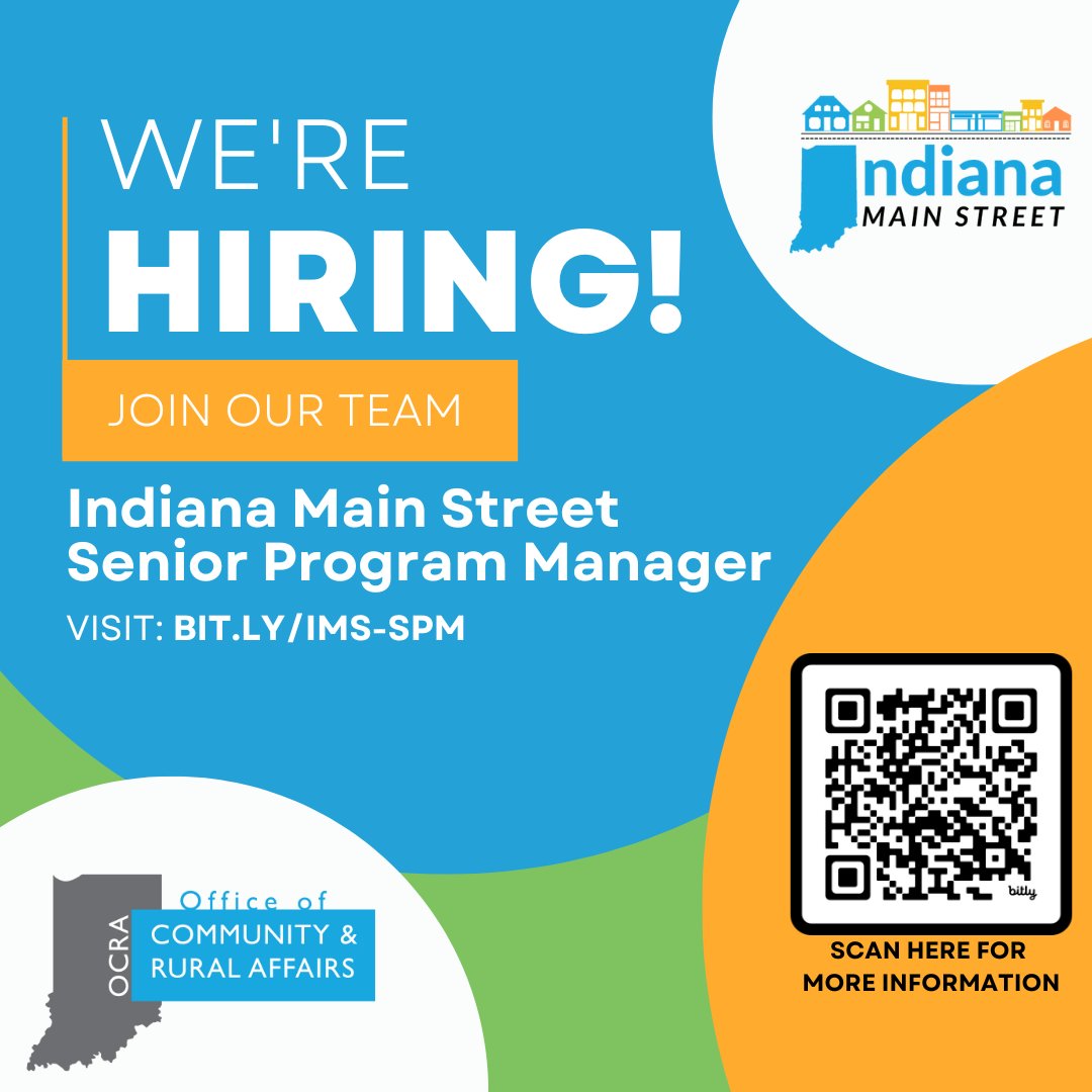 Indiana Office of Community and Rural Affairs tweet media