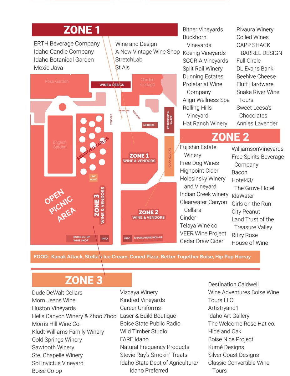Plan your @IdahoWines pour path for #SavorIdaho, we'll be in Zone 1 @idahobotanicalgarden, tickets are still available idahowines.org/event/savor-id…