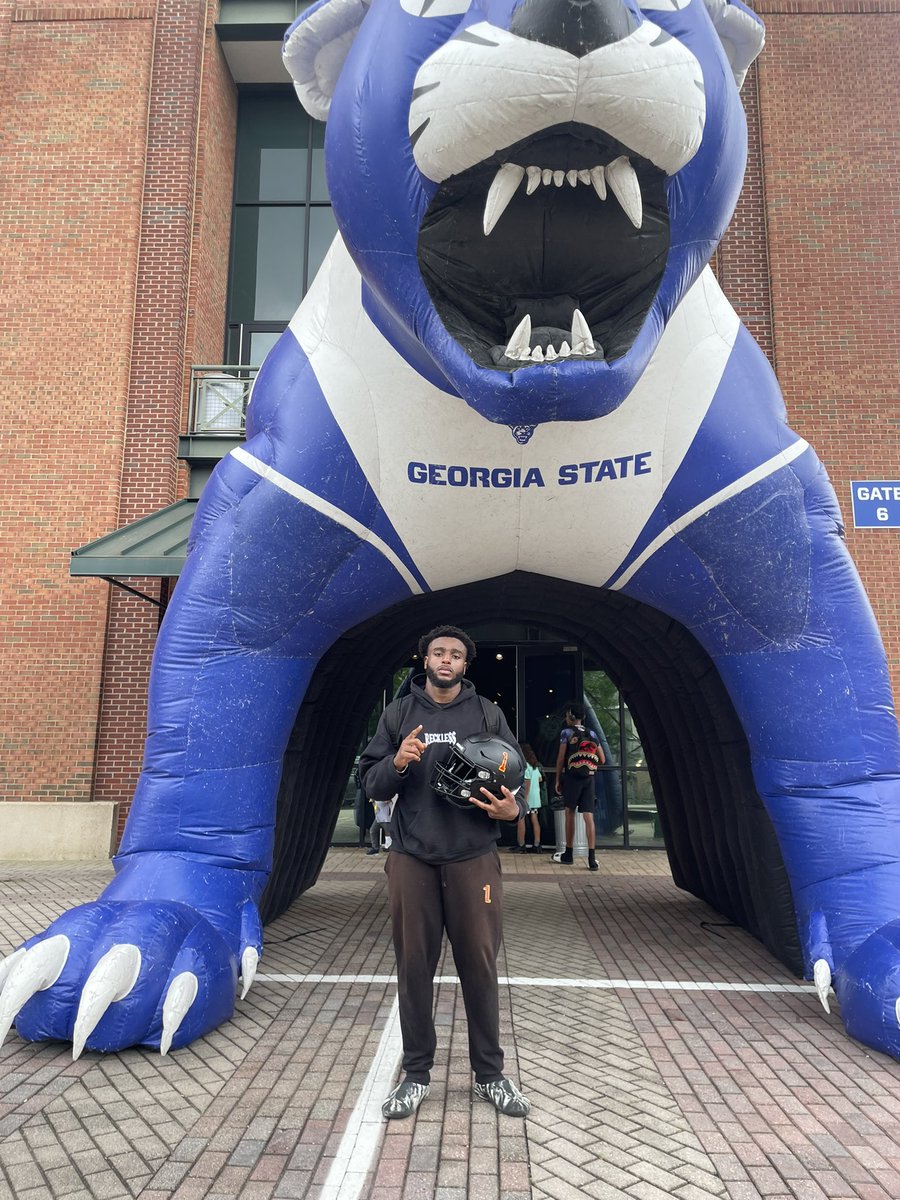 Had a great time at <a href="/GeorgiaStateFB/">GSU Football</a> camp.
<a href="/_CoachWilk/">Sean Wilkerson</a> <a href="/CoachTKruchten/">Troy Kruchten</a> <a href="/wiggins_coach/">Coach Wiggins💪🏾🎱</a> <a href="/RecruitGeorgia/">Recruit Georgia</a> <a href="/RaiderRecruits/">Raider football recruits</a> @On3Recruits <a href="/n_parrott478/">Nicholas Parrott</a> <a href="/FCProspects_/">First Class Prospects</a> <a href="/BallSoHardFam1/">BallSoHardFam</a> <a href="/Ga_Gridiron/">Middle Georgia Gridiron ™️</a>