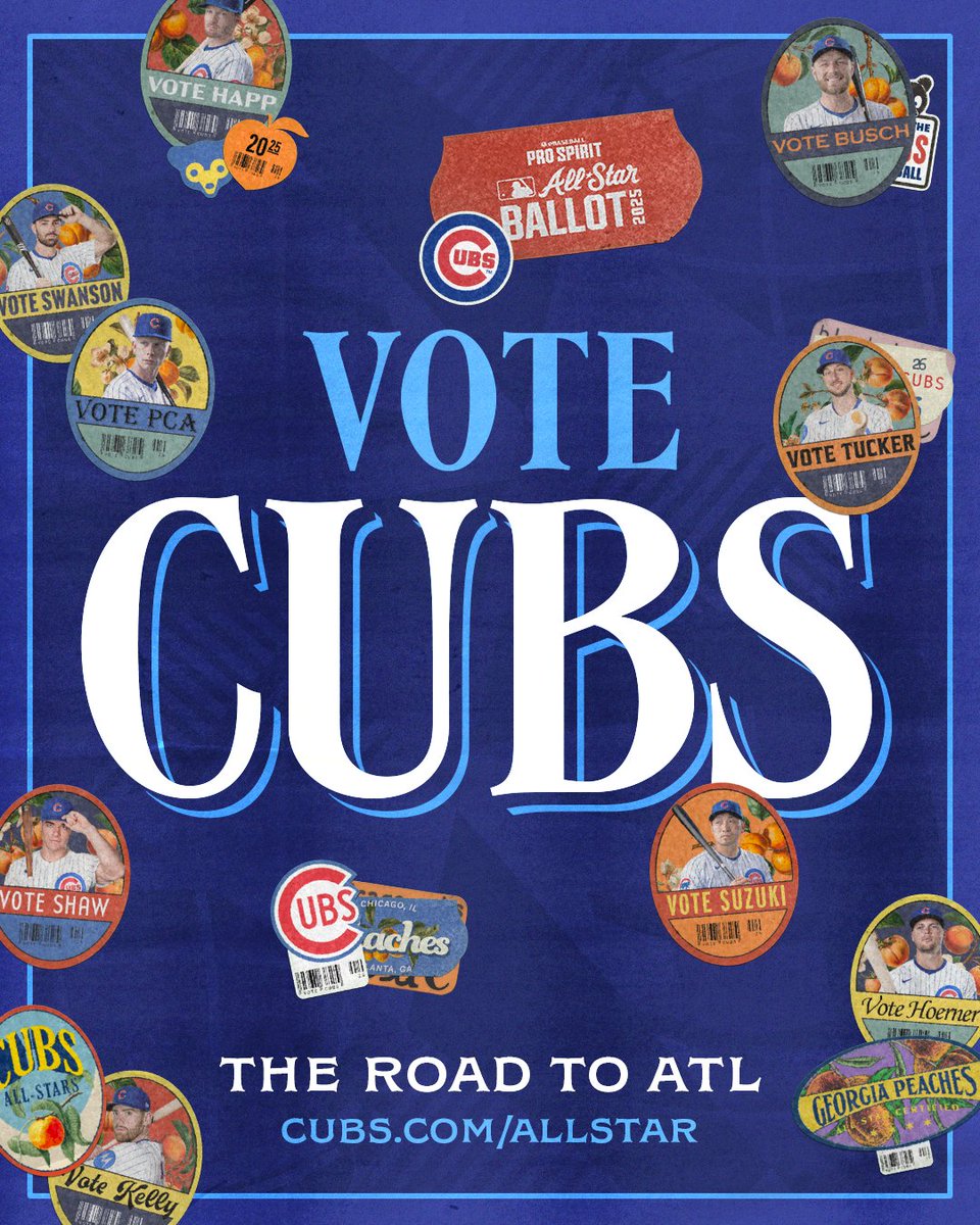Cubs's tweet photo. be a peach, vote cubs. ☺️

🔗: https://t.co/hFFdpa6mDR https://t.co/3OVgFaPpn1
