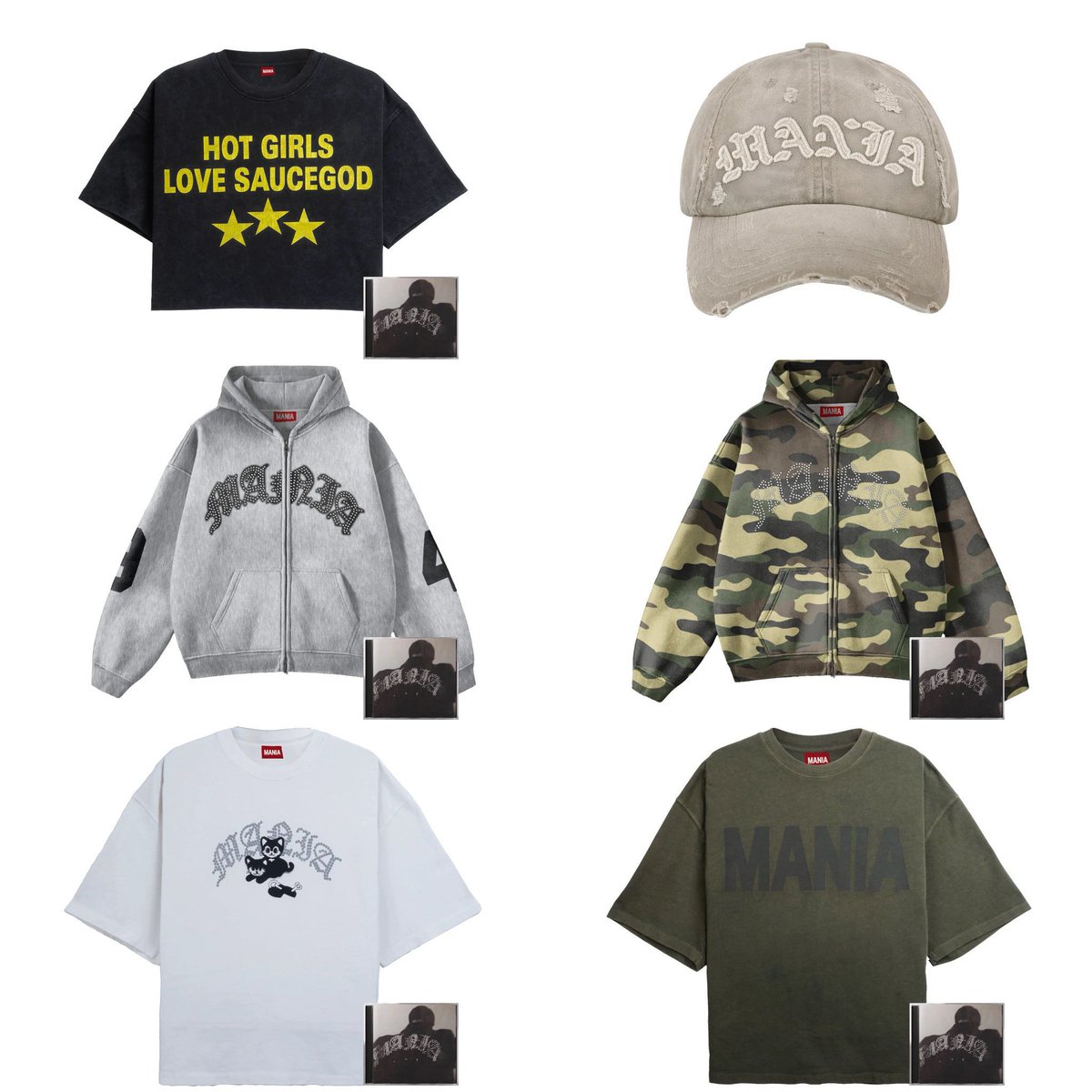 Lourd ce que les rappeurs commencent à proposer en terme de merch 👀