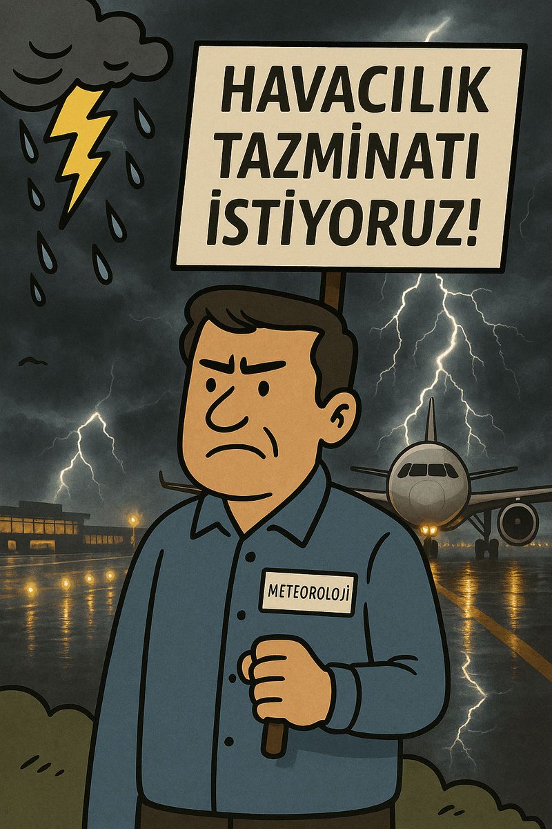 #MeteorolojiEylemeHazırlanıyor
Ayrıcalık istemiyoruz
Hazineye yük olmuyoruz.
Adil, hakkaniyetli, diğer seyrüsefer birimleri ile eşdeğer ödeme istiyoruz.
Eşit riske eşit ödeme.
<a href="/murat_kurum/">Murat KURUM</a>
<a href="/musaalioglu/">MUSA ALİOĞLU</a>
<a href="/HavaSosyalMedya/">HavaSosyalMedya</a>
<a href="/AirportHaber/">AirportHaber</a>
<a href="/HaberAirline/">Airline Haber</a>