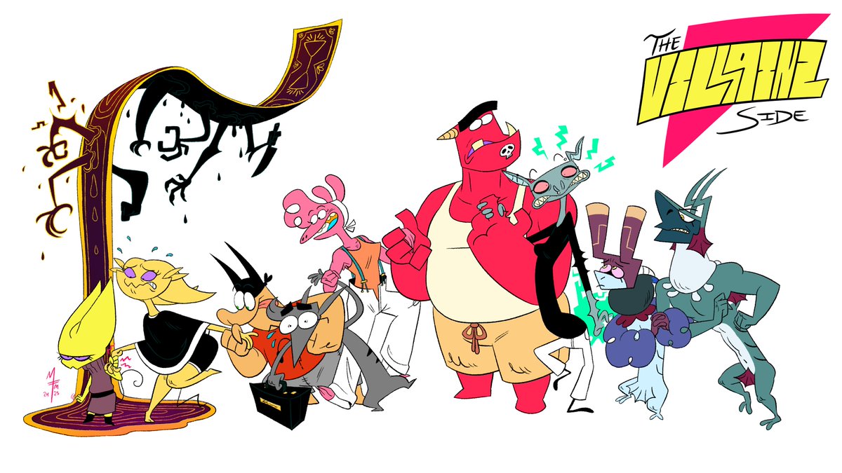 Pocheezy's tweet image. My two, most developed cartoons.