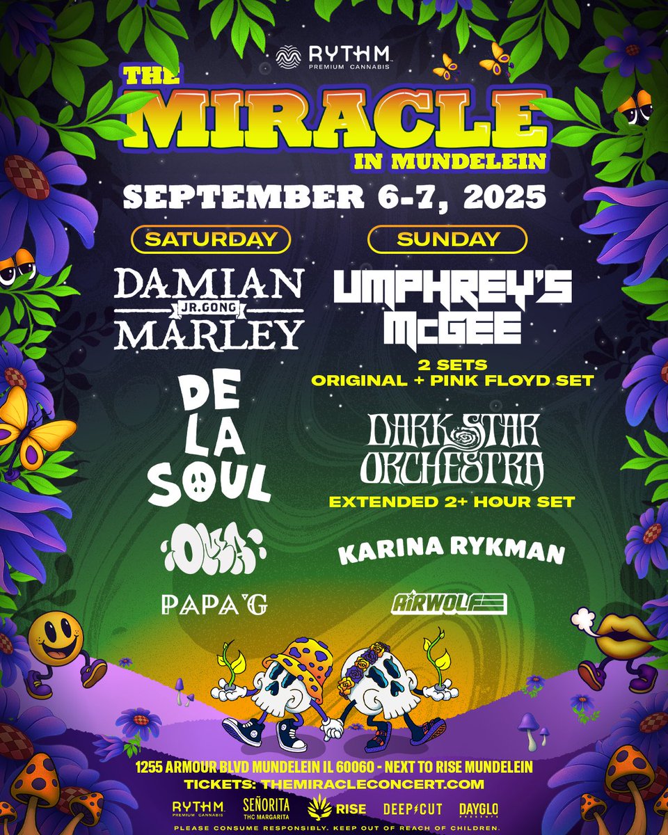 miracleconcert's tweet photo. 😶‍🌫️ Welcome to Jamrock in Mundy, Miracle Fam! 😶‍🌫️ Get comfortably numb with us for year 3, Sept 6-7! 🌱 https://t.co/cnLjIQS7Fc