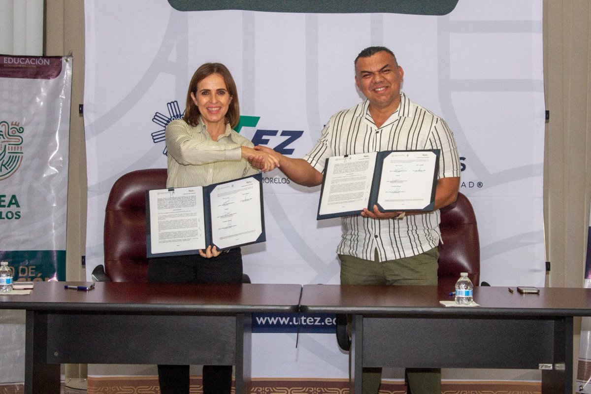 INEEA Morelos y UTEZ suman esfuerzos para llevar alfabetización y educación básica a más personas en el estado.
Juntos, trabajamos por un #Morelos con más oportunidades y menos rezago educativo.
📚🤝 #LaTierraQueNosUne