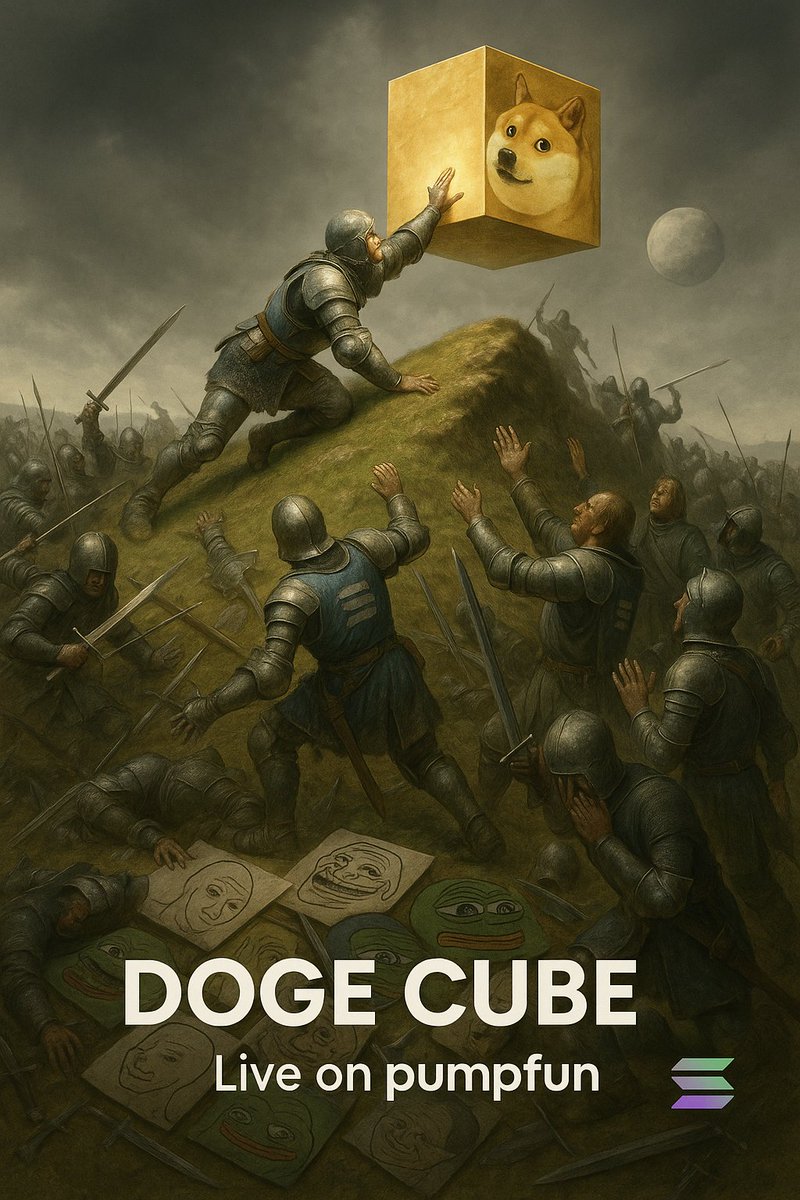 PeatearGri16642's tweet photo. @tvbzify If Doge is the base skin,

$DogeCube is the legendary unlock 🔓🧊

Max rarity. Max meme power.

Only the worthy shall mint.

#DogeCube #CryptoXP #FinalForm

CA: 9RWziJ1M5Wtp3mf8NXkWuYudXk7xfK63eGs51Q83pump https://t.co/Vrt6YlQWSY