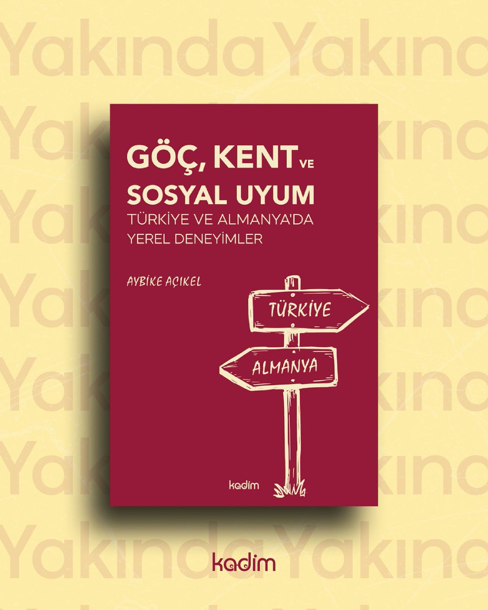 📚 Yeni kitap yakında 

🌍 Göç, kentleri dönüştürüyor. Peki sosyal uyum nasıl sağlanır?
Yerel yönetimlerin saha deneyimlerine dayanan bu çalışma, göç ve sosyal uyum meselesine yeni bir pencere açıyor. Belediyelerin çözüm arayışlarını, iyi uygulama örneklerini ve toplumsal uyuma