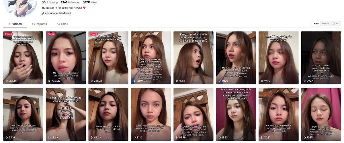 Hey <a href="/MustStopMurad/">Murad 💹🧲</a> <a href="/sandraaleow/">Sandra 🌊</a> 

lmk if u guys actually need some real tik tok shills

3k views a vid ain’t gonna cut it