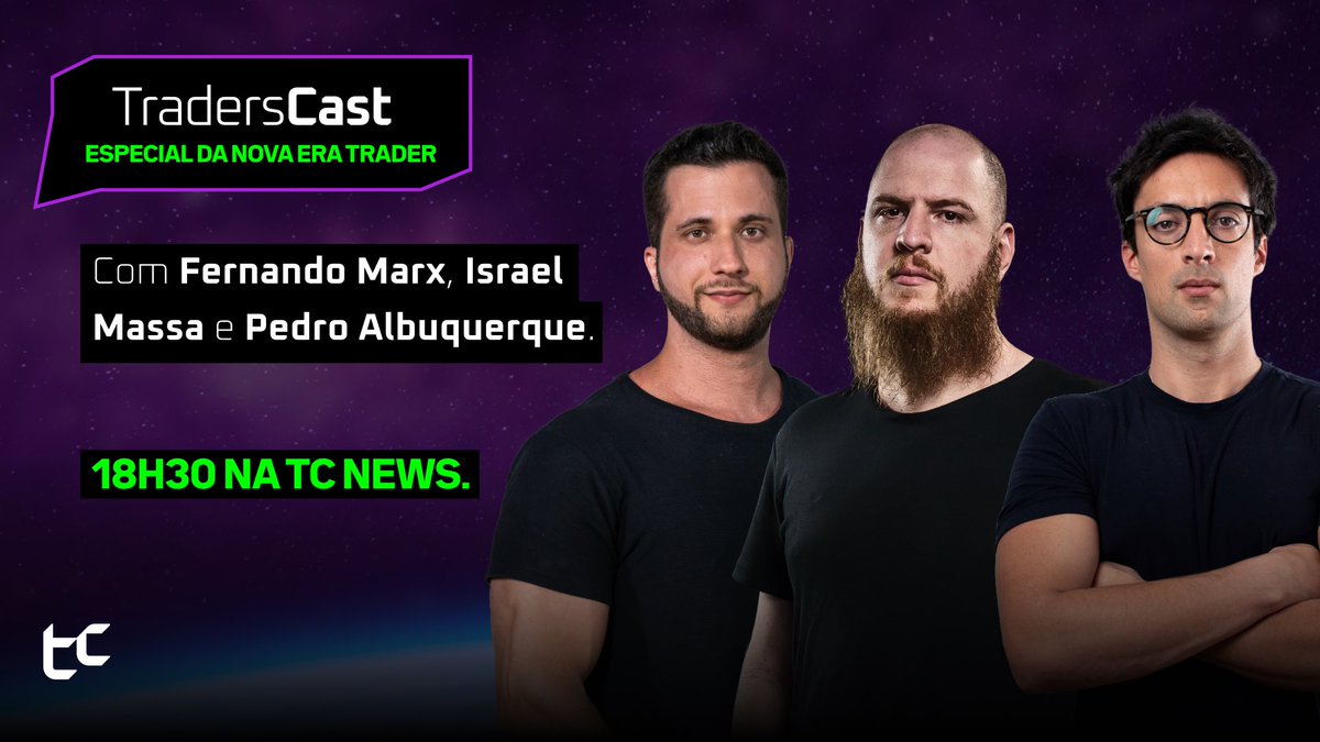 TC (@tcinvestimentos) on Twitter photo 🎙️ Hoje tem #TradersCast às 18h30 no YouTube!
Tema: O mercado ainda está barato?
Com <a href="/albuquerque_af/">Pedro Albuquerque F</a> , <a href="/israel_massa/">Israel Massa 🏴☠️</a> e <a href="/Fernandomarxk/">Fernando Marx Katz</a> .
Bate-papo imperdível pra quem vive o mercado!
🎯 Assista com a gente — youtube.com/live/s2PrqC88t… 🎙️ Hoje tem #TradersCast às 18h30 no YouTube!
Tema: O mercado ainda está barato?
Com <a href="/albuquerque_af/">Pedro Albuquerque F</a> , <a href="/israel_massa/">Israel Massa 🏴☠️</a> e <a href="/Fernandomarxk/">Fernando Marx Katz</a> .
Bate-papo imperdível pra quem vive o mercado!
🎯 Assista com a gente — youtube.com/live/s2PrqC88t…