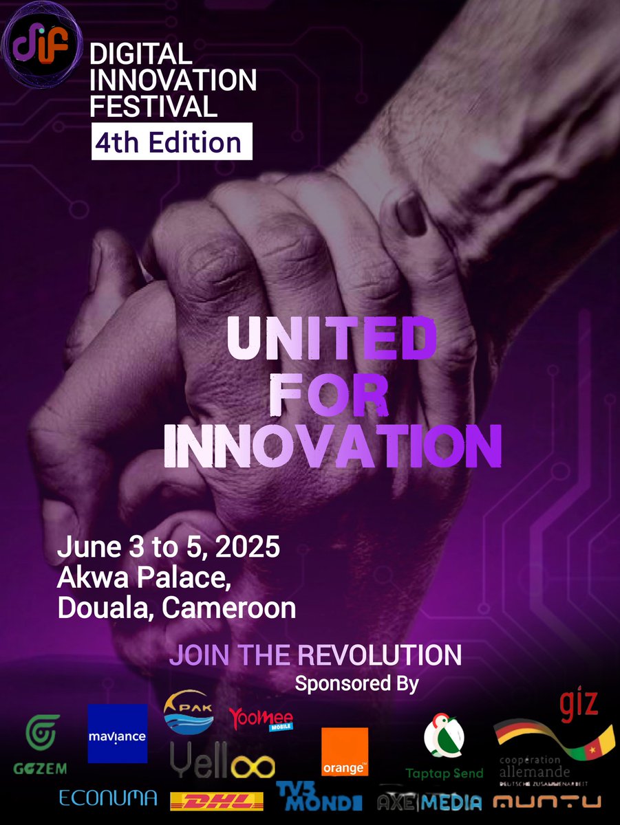 #DIF4 day two almost down. 
Dropping my flyer design 

Let me know what you think👇
#UnitedForInnovation
#design