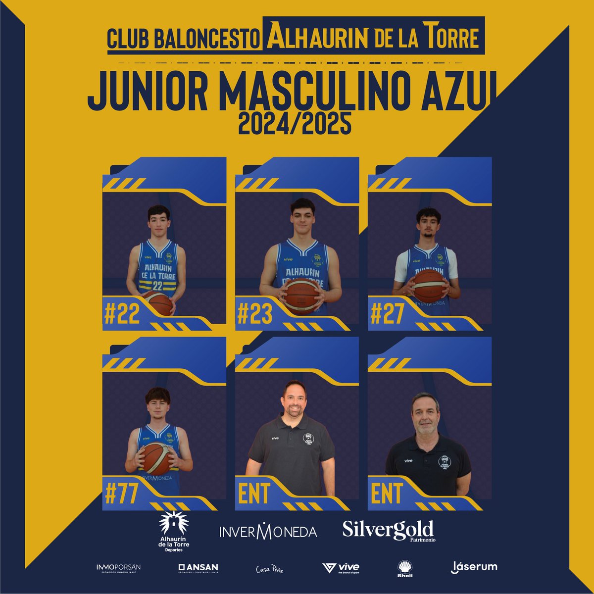 PRESENTACIÓN EQUIPOS TEMPORADA 24/25

¡¡Os presentamos a nuestro equipo JUNIOR MASC AZUL !!