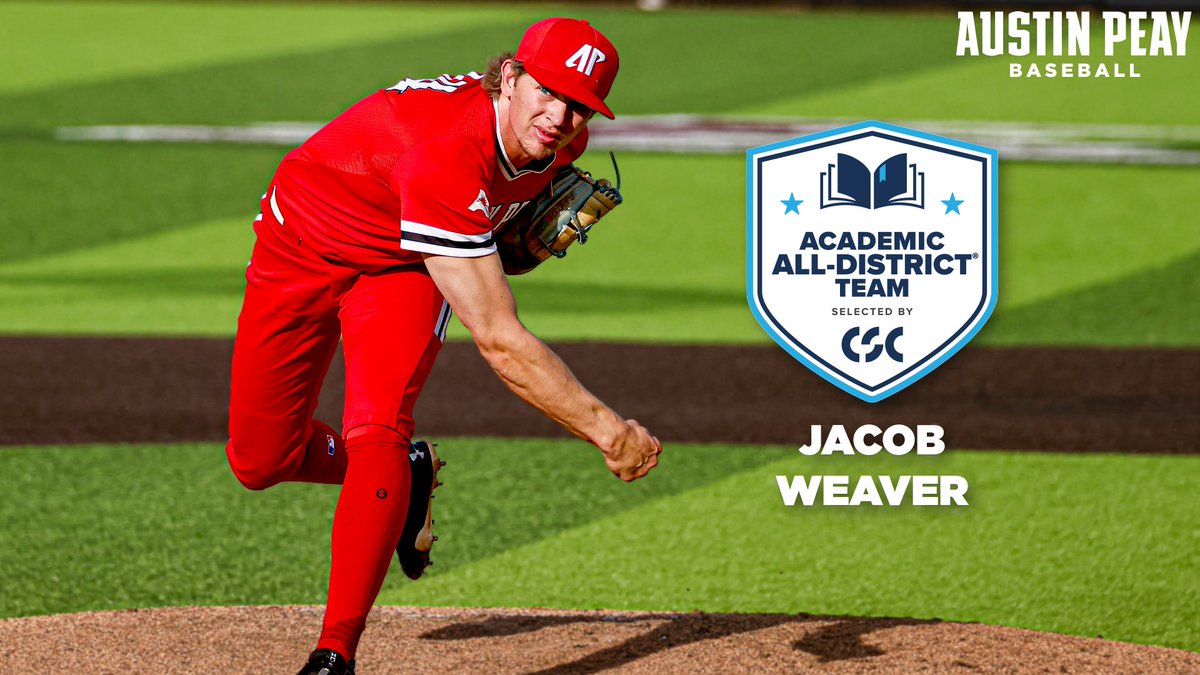 Austin Peay Baseball (@govsbsb) on Twitter photo Two Governors were named to the <a href="/CollSportsComm/">College Sports Communicators</a> Academic All-District Team!๐ฉโพ๏ธ
๐๏ธ --> tinyurl.com/jjtzy3yr
๐
ฑ๏ธ๐
ฐ๏ธ๐โ๏ธ | #LetsGoPeay Two Governors were named to the <a href="/CollSportsComm/">College Sports Communicators</a> Academic All-District Team!๐ฉโพ๏ธ
๐๏ธ --> tinyurl.com/jjtzy3yr
๐
ฑ๏ธ๐
ฐ๏ธ๐โ๏ธ | #LetsGoPeay