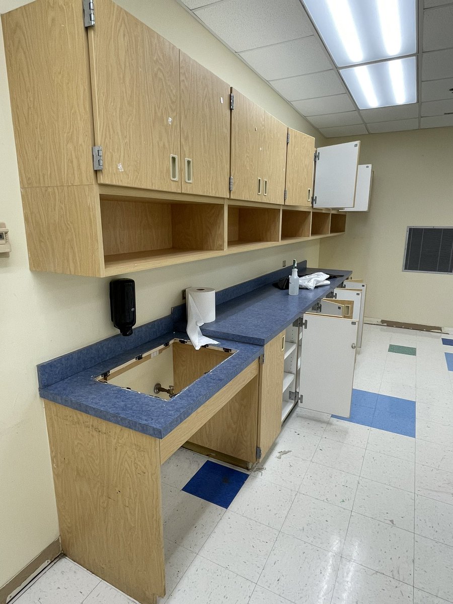 TKAPres's tweet image. It’s the first week of summer, and TKA is already getting better. But before it’s better, things might get a bit messy. #DemolitionWeek

PS- Here’s what’s currently getting better: (1) Upper elementary classrooms are getting the TLC lower elementary classrooms got last summer 1/3