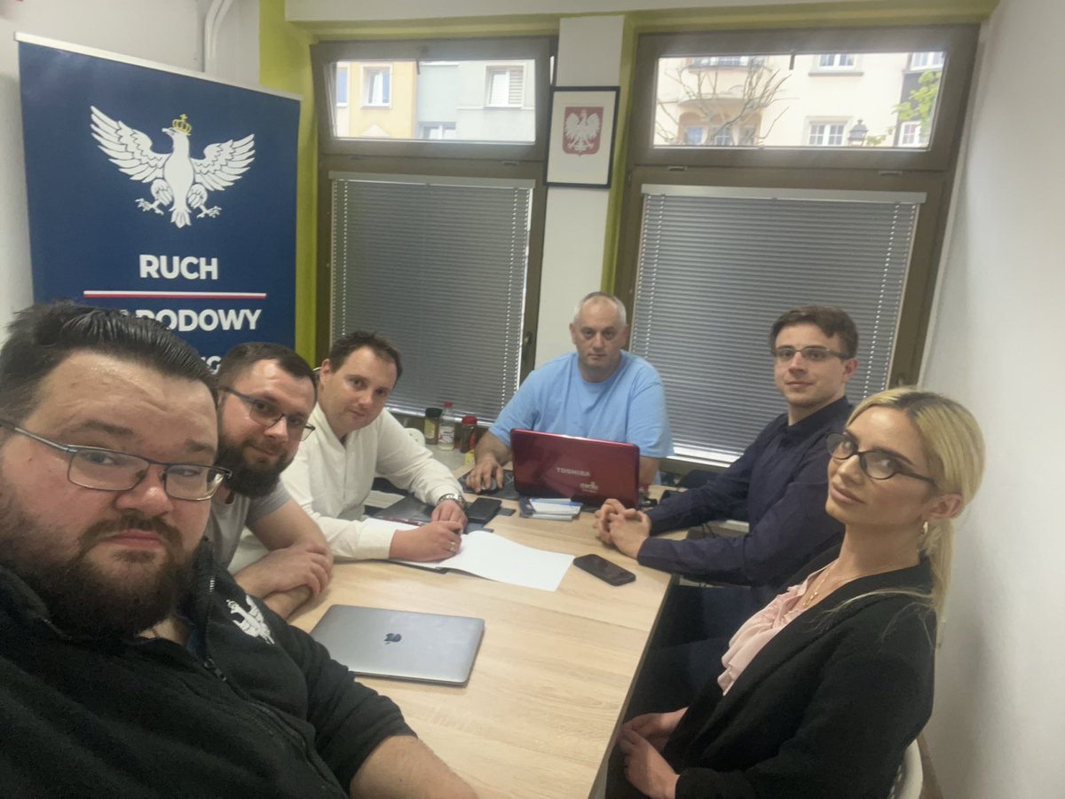 Za nami pierwsze spotkanie Zarządu Ruchu Narodowego Opolskie. 🇵🇱Przed nami dużo pracy przed nadchodzącymi wyborami parlamentarnymi. #RuchNarodowy #KONFEDERACJA