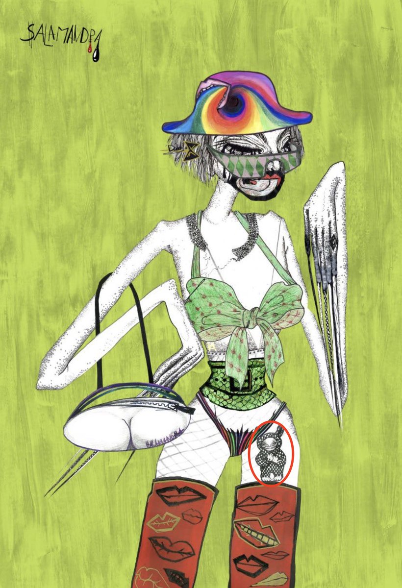 Wow… turns out our Femmes Bizarre got Labubu tattoos three years ago — who would’ve thought?? #LABUBU #POPMART #BLACKPINK #Trending #art