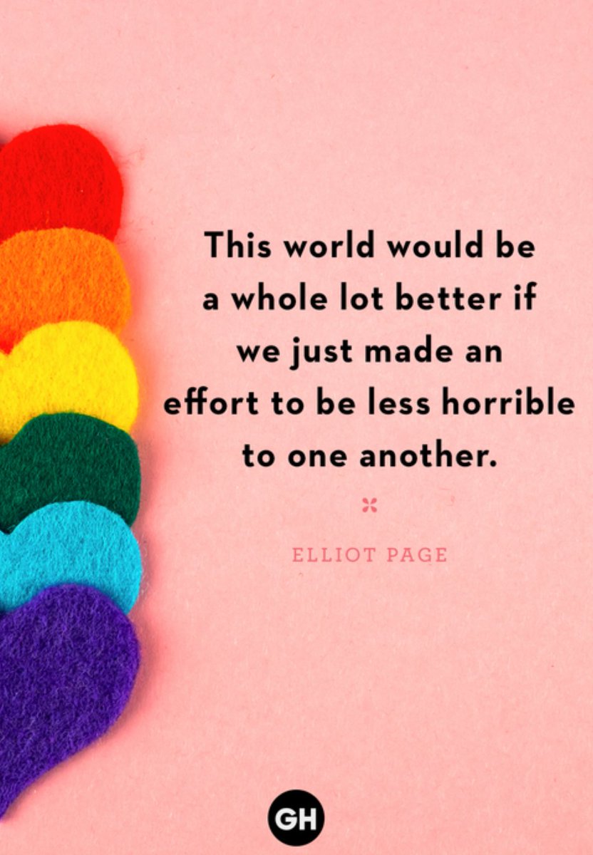 30 days of pride 🌈
Wednesday positivity 🫶🏾
Inclusion for all  🙌🏽
Love is love 🙏🏽
Keep inspiring 🫶🏾
Fight for empathy 🙌🏽