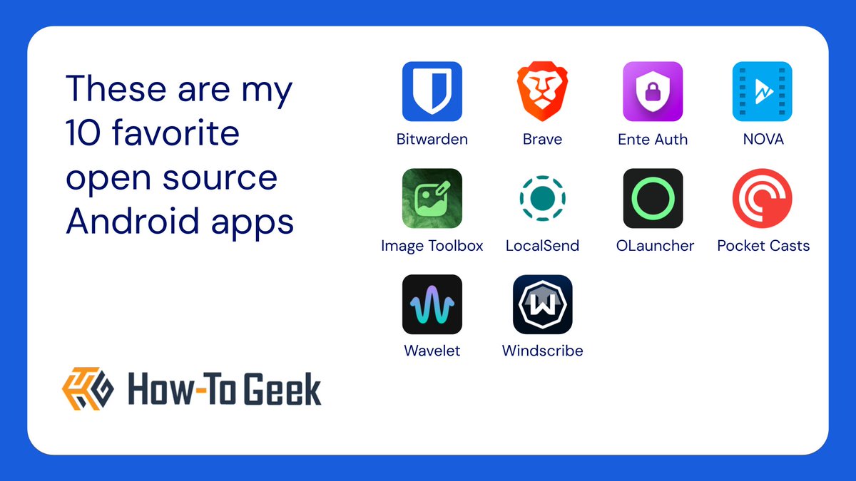 Bitwarden (@bitwarden) on Twitter photo From <a href="/howtogeek/">How-To Geek</a> > These are my 10 favorite open source Android apps < Thanks for including Bitwarden in this article! 😎🔐 btwrdn.com/3TeaMUd From <a href="/howtogeek/">How-To Geek</a> > These are my 10 favorite open source Android apps < Thanks for including Bitwarden in this article! 😎🔐 btwrdn.com/3TeaMUd