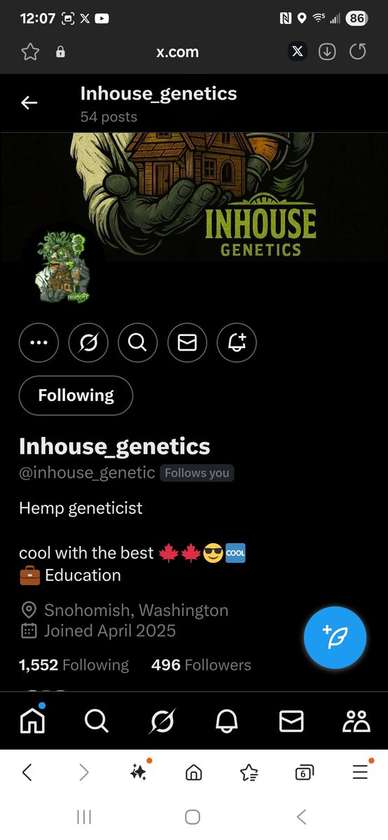 new_grower's tweet image. Ok growmies. The X streets have me very cautious. Can anyone help me? Are they both legit? Is one an imposter? @InhouseGenetics  and @inhouse_genetic