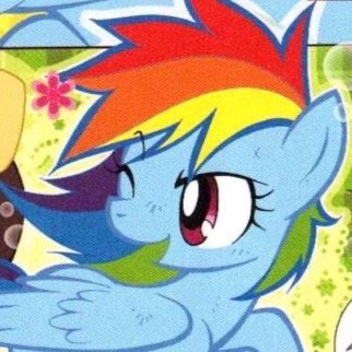 archivedponies's tweet image. rainbow dash 🌈☁️