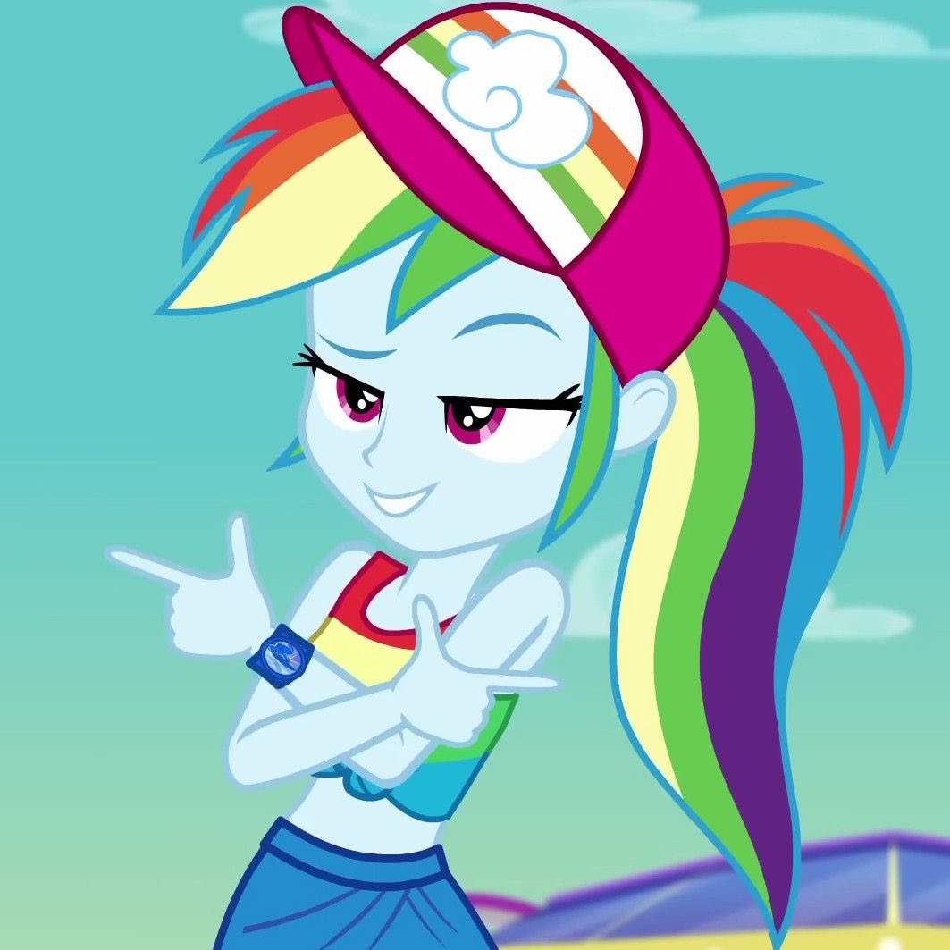 archivedponies's tweet image. rainbow dash 🌈☁️