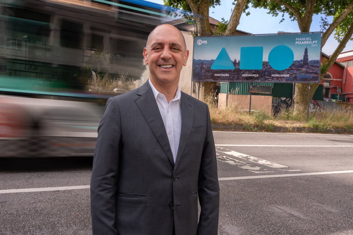 🔼⏹️⏺️
𝗛𝗮𝗯𝗶𝘁𝗮𝗰̧𝗮̃𝗼. 𝗦𝗲𝗴𝘂𝗿𝗮𝗻𝗰̧𝗮. 𝗠𝗼𝗯𝗶𝗹𝗶𝗱𝗮𝗱𝗲.
3 pilares, 1 compromisso: o Porto!

#PortoComAlma #ManuelPizarro #ÀModaDoPorto #Autárquicas2025