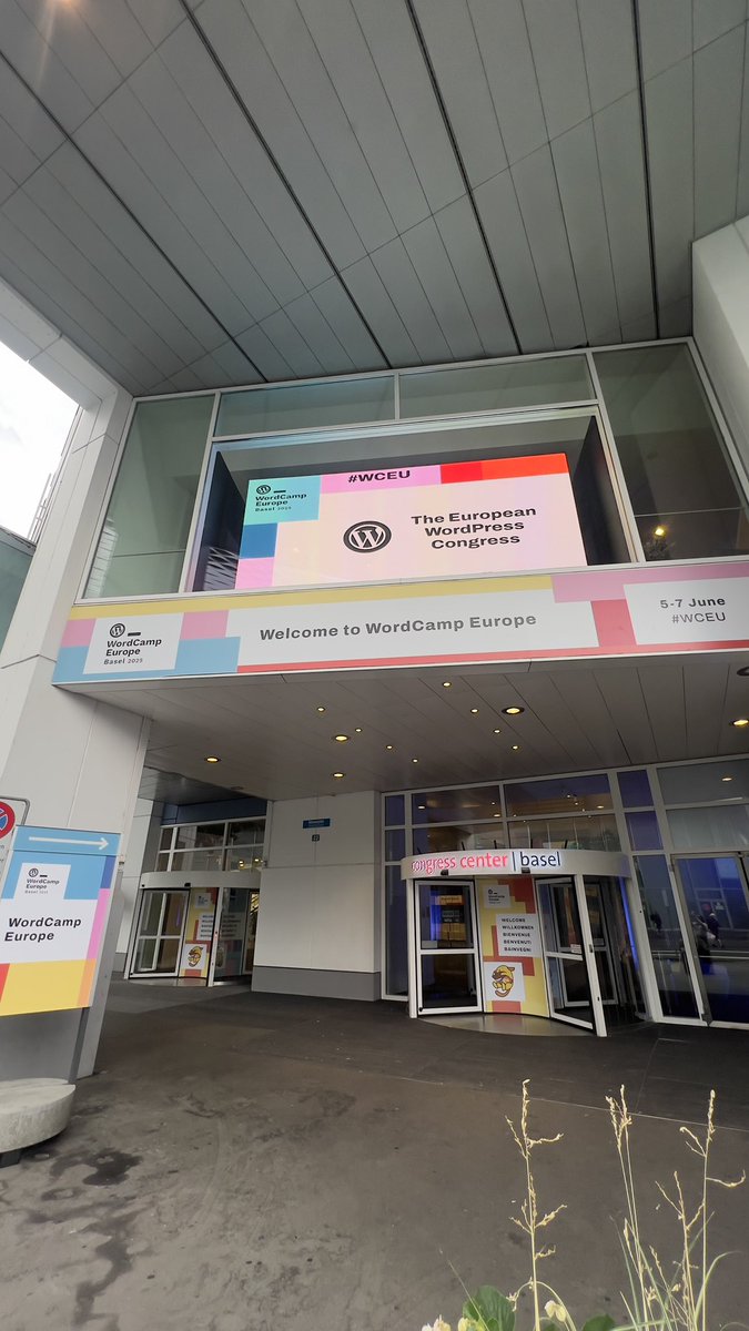 WordCamp Europe 2025! 🤩 #WCEU2025 #WordPress