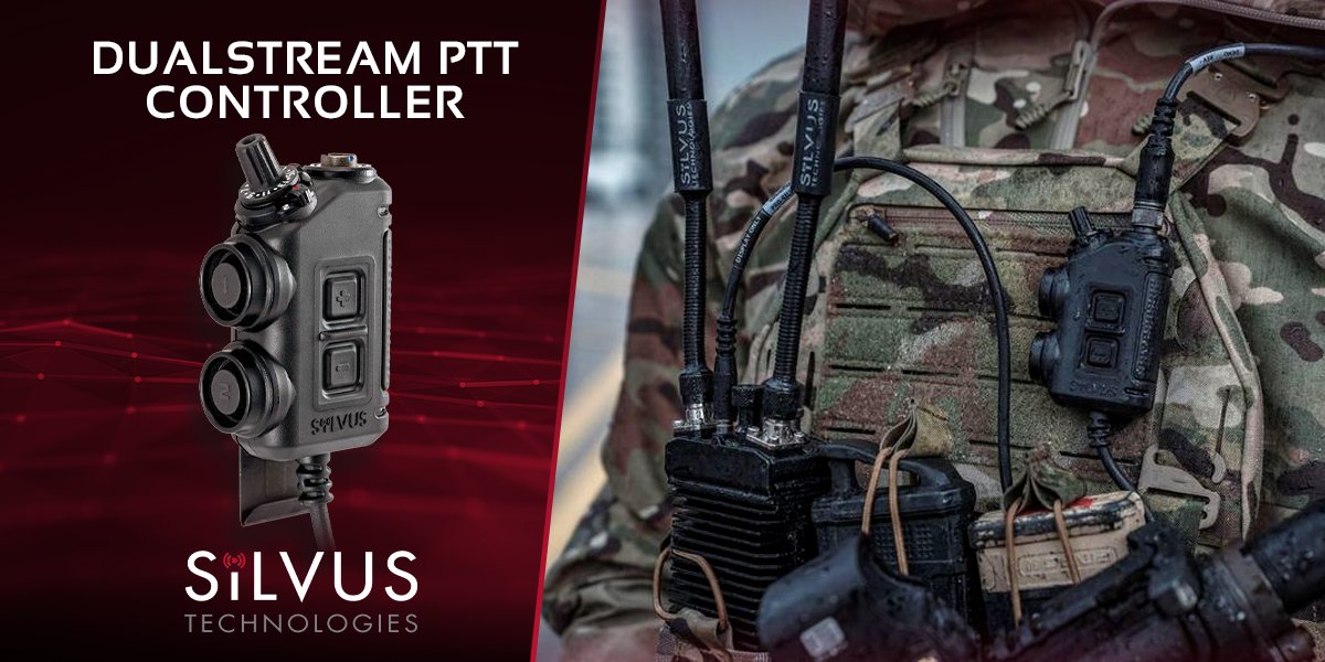 SilvusTech's tweet photo. Built for the connected operator, the DualStream PTT Controller streamlines tactical communications with intuitive, mission-critical features that enhance situational awareness in dynamic environments. Learn more: https://t.co/SpZGn4OJmf
.
.
#Silvus #DualStream #PTTController https://t.co/hUxXNOU2N4