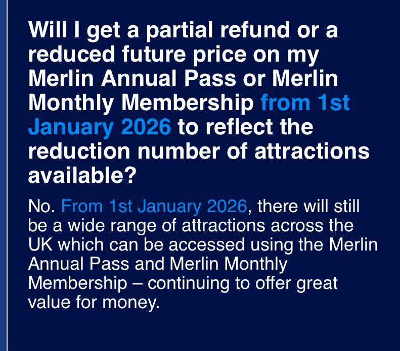 EuroDancer997's tweet image. LMAOOOOOO

"we're taking off 5 attractions but f*ck you. no reduced price"