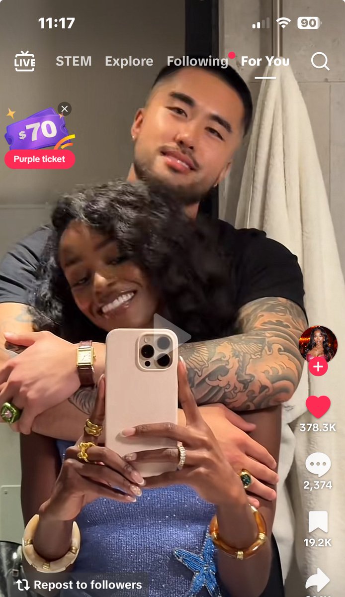 He’s Vietnamese but I’m gonna say this is actually a intra racial relationship. LOOK AT HIM. “Alexander Nguyen” more like Alexander Jordan. Welcome back to the family bro, we missed you.