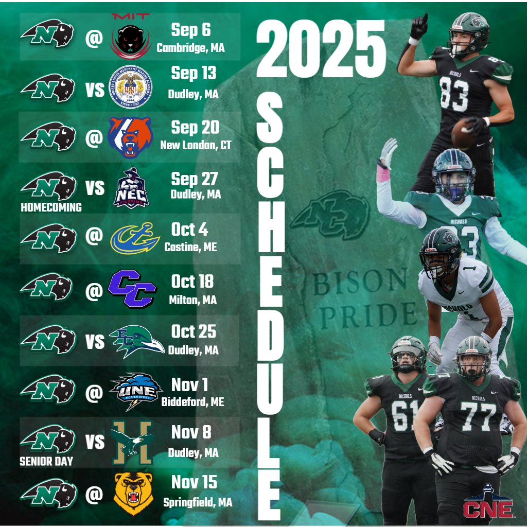 🚨ALERT FROM THE HERD🚨

THE 2025 SCHEDULE HAS BEEN REALEASED! 🗓️

#FULLTHROTTLE🦬🏈