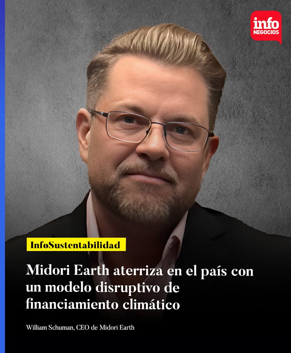#InfoSustentabilidad |

🌱 Midori Earth llega a Paraguay con un modelo disruptivo de financiamiento climático basado en blockchain y Web3. ¡Innovación verde en acción! 💚🔗

infonegocios.com.py/infosustentabi…