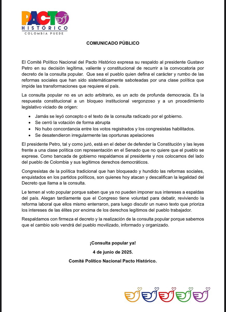 soy_luisparra's tweet image. Inaceptable es qué 35 años después de creada una nueva construcción, dónde se declara que Colombia es un estado social de derecho, sigamos ranqueando entre los primeros tres deshonorrosos lugares de países más desiguales del mundo. #ConsultaPopularYa #ConsultaPopular