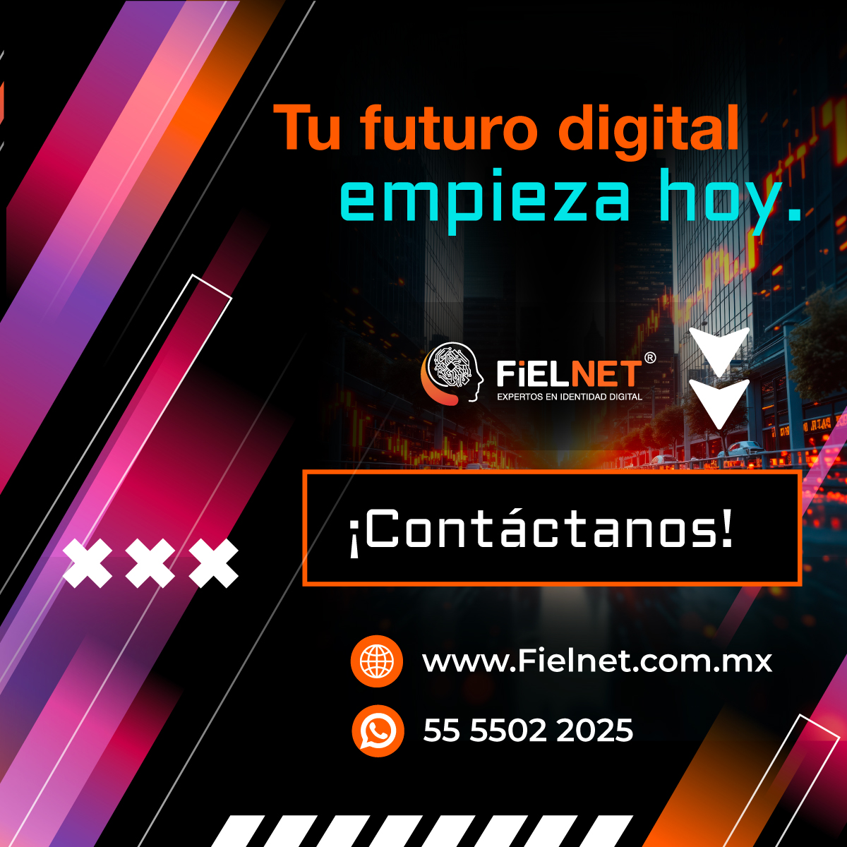 En Fielnet, transformamos el futuro digital con soluciones de identidad seguras, ágiles y legales.

🔐 Firma electrónica
🧬 Validación biométrica
💡 Experiencias confiables
🔗 fielnet.com.mx

#IdentidadSegura #FirmaElectrónica #InnovaciónDigital