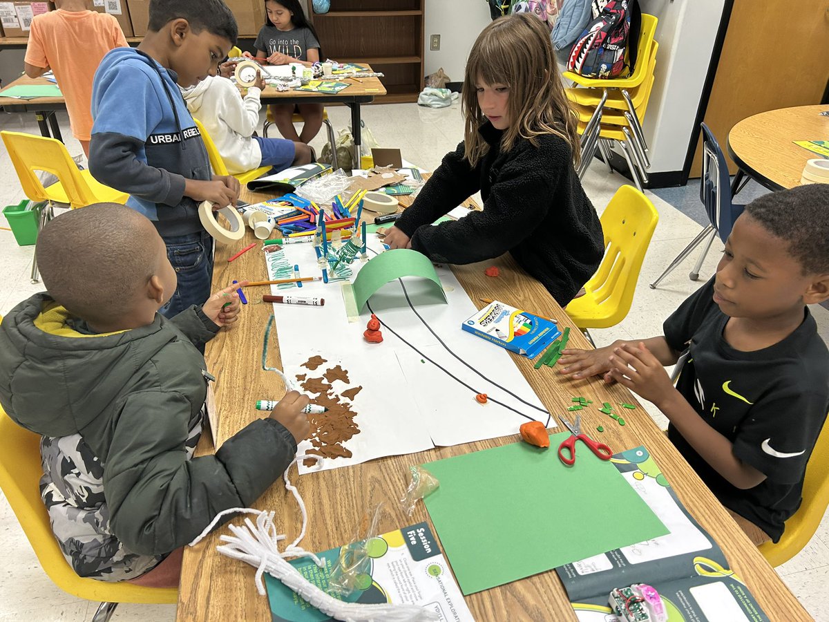 Innovation meets imagination at Title I HB3 Camp! 🌲🤖
Our students built forest scapes for their Optibots—blending creativity, collaboration, and hands-on learning.
STEM in nature? That’s how we do it. 💡🌿 #HB3 #FutureEngineers #LearningThroughPlay