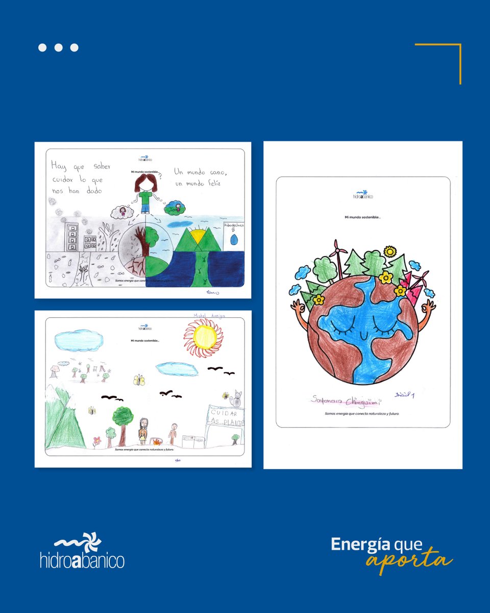 En la Escuela QuisQuis compartimos una jornada llena de imaginación, color y conciencia.
Niñas y niños dibujaron su “futuro yo” y soñaron con un mundo sostenible, conectando su presente con todo lo que desean construir.  😊

#Hidroabanico #DíaDelNiño #EnergíaQueAporta