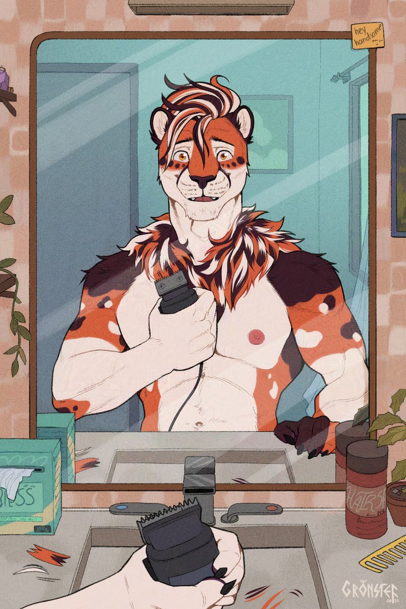 When summer drives you to your limit

Finished flat color commission worked for 
@adyrtityger!