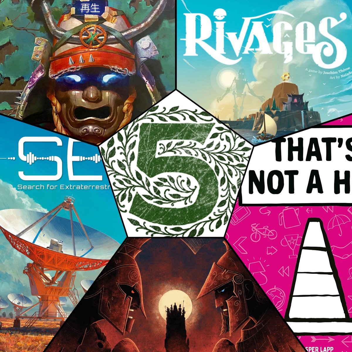 From the Trojan War to Japan and all the way in outer space, we've got something for everyone! Check out with Sarah, Meeple Lady, Jose, Aaron and Justin are playing. 

thefiveby.fireside.fm/161