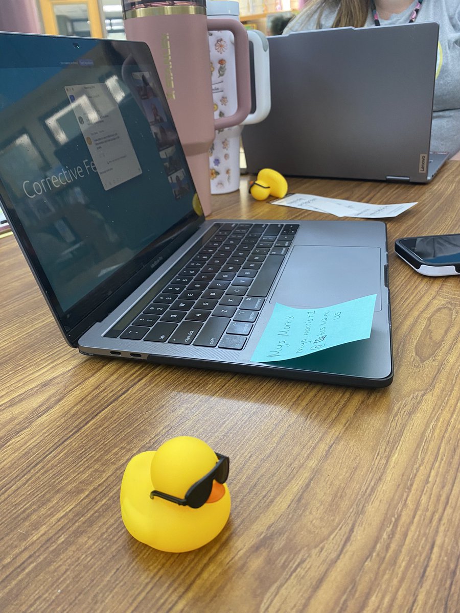 BJ the duck takes Summer School! I’m pretty sure <a href="/pmoylan1029/">pmoylan1029</a> duck is over it! 😂
