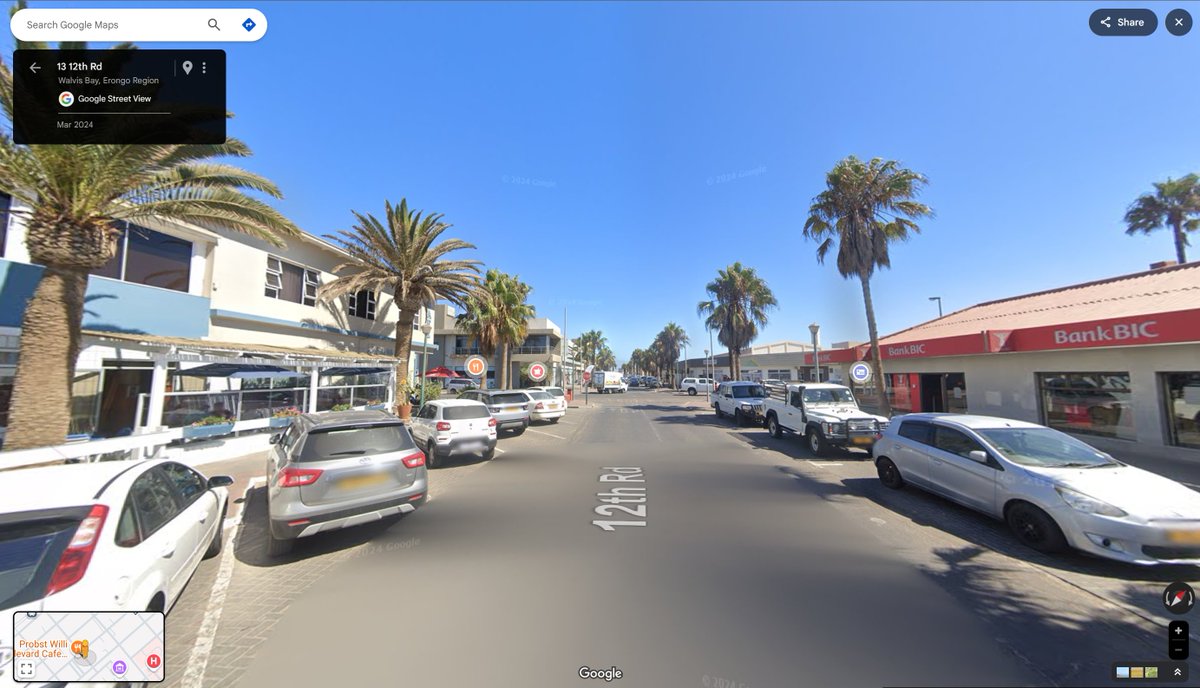 William_SEOPro's tweet photo. Official @GoogleMaps Street View coverage of Namibia has been rolling out since last night! https://t.co/NZtHmJj8Sn