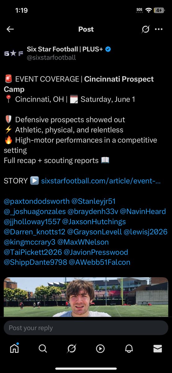 King Mccrary (@kingmccrary3) on Twitter photo I am extremely great fly to be a nominated prospect at UC camp⚫️🔴<a href="/CoachWillD1/">Coach Will D</a> <a href="/GoBearcatsFB/">Cincinnati Football</a> I am extremely great fly to be a nominated prospect at UC camp⚫️🔴<a href="/CoachWillD1/">Coach Will D</a> <a href="/GoBearcatsFB/">Cincinnati Football</a>