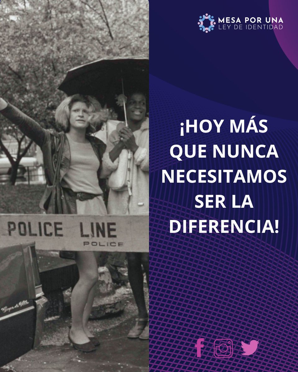“He estado en las calles luchando por mis derechos desde que tengo memoria. Y no voy a dejar de hacerlo ahora”.✨
📢Que nunca se nos olvide: el Orgullo nació de la rabia. Y lleva el nombre de Sylvia Rivera, activista trans y pionera del movimiento LGBTQ+ en EE.UU.
#ElSalvador🏳️‍⚧️🏳️‍🌈