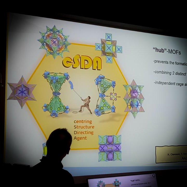 BACK TO BASICS... with a fresh twist!
Last time I presented my work in France was... for my PhD defense, almost 15 years ago.
It was so nice getting the chance to show what we developed since then at #frenchMOFs, with half of my defence jury &amp; some former colleagues around!
#MOFs