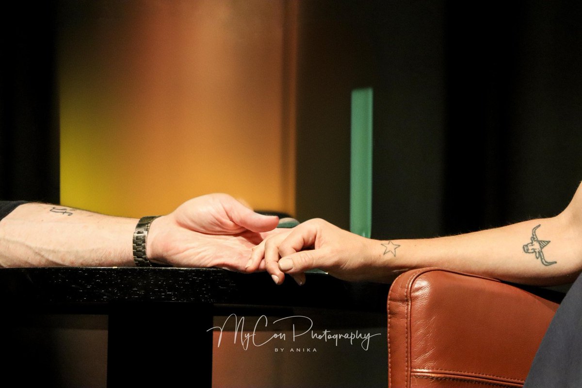 <a href="/jarpad/">Jared Padalecki</a> &amp; <a href="/GenPadalecki/">Genevieve Padalecki</a> 🫶 
#PurCon9 Düsseldorf, Germany 

#jaredpadalecki #samwinchester #genevievepadalecki #ruby #SPNFamily #Supernatural #AKF #TheBoys #Walker #SPN