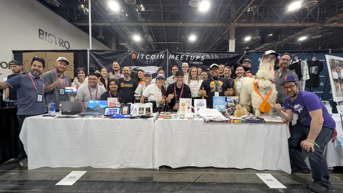Babes who Bitcoin (@babeswhobitcoin) on Twitter photo Huge thanks to <a href="/TheBitcoinConf/">The Bitcoin Conference</a> for giving Bitcoin meetups a space in Vegas. The booths were a huge success! We onboarded new bitcoiners, connected global communities, and sold local products. True peer-to-peer adoption and we're just getting started 🤗🧡 Huge thanks to <a href="/TheBitcoinConf/">The Bitcoin Conference</a> for giving Bitcoin meetups a space in Vegas. The booths were a huge success! We onboarded new bitcoiners, connected global communities, and sold local products. True peer-to-peer adoption and we're just getting started 🤗🧡